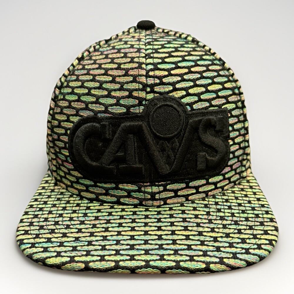 New Era 9Fifty Mens Green NBA Cleveland Cavaliers Cavs Adjustable Snapback Hat